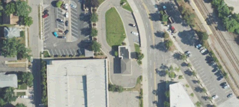 Bank Building with Drive-Through