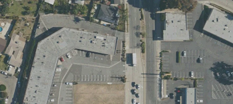 Shopping Center with Adjacent Parcel