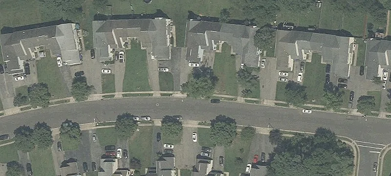 End-Unit Duplex with Garages