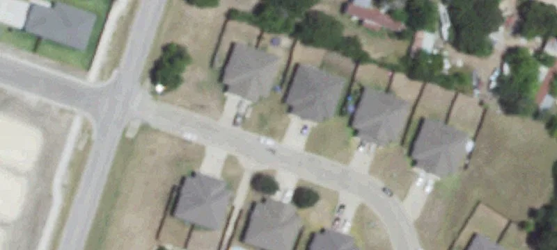 Duplex with Separate Garages