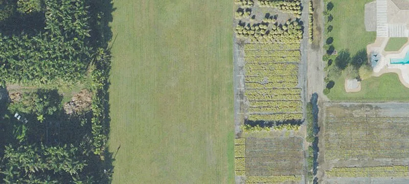 Metal Warehouse on Agricultural Land