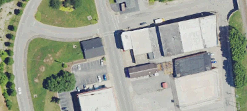 Storefront Property with Storage Buildings