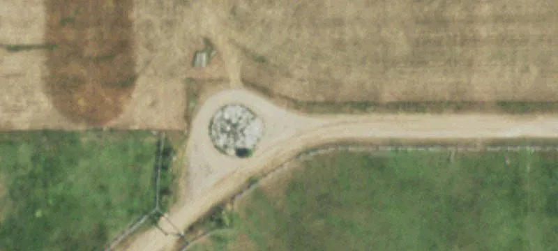 Fenced Agricultural Farmland