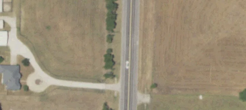 Fenced Agricultural Farmland