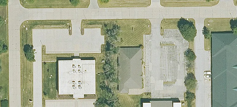 Single-Story Brick Office Building