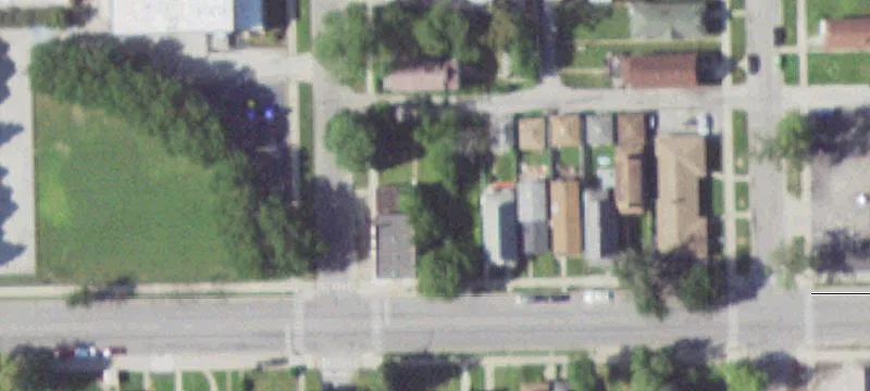Two-Story Brick Mixed-Use Building
