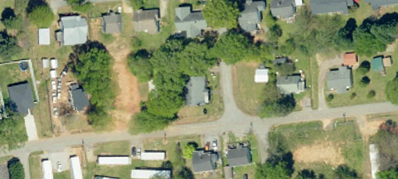Fenced Commercial Land Lot