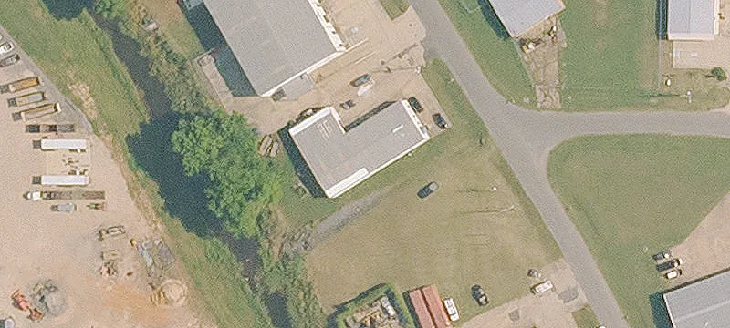 Manufacturing Building with Work Area