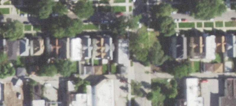 Brick Duplex with Detached Garage