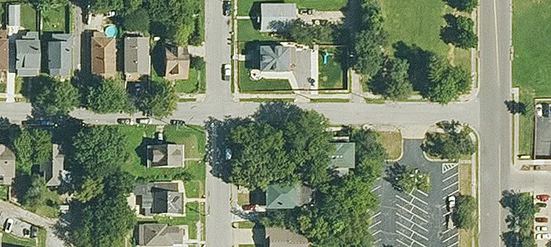 Two-Story Brick Quadplex