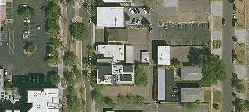 Mid-Century Modern Mixed-Use Building
