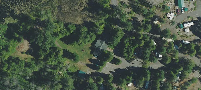 Level RV Campground Lot
