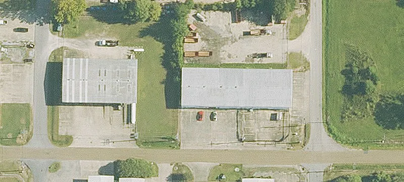 Painted Flex Space with Warehouse