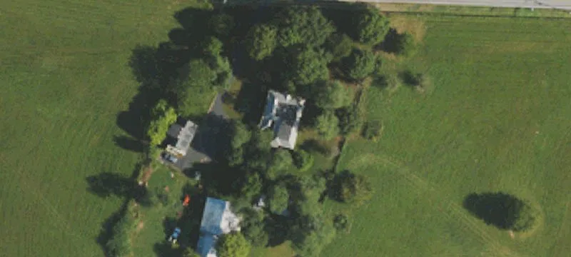 Farmland with Two Barns