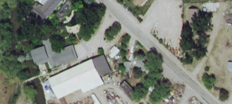 Two-Story Warehouse with Ground-Level Doors