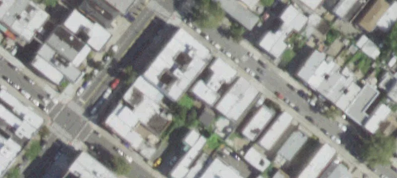 Three-Story Brick Apartment Building