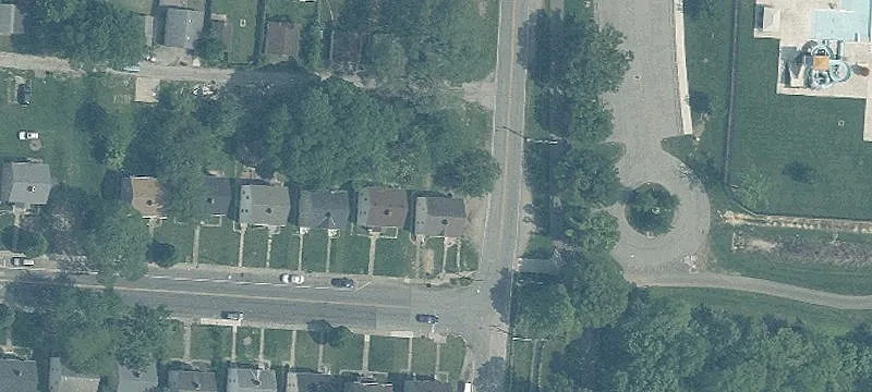 Brick Townhome-Style Quadplex