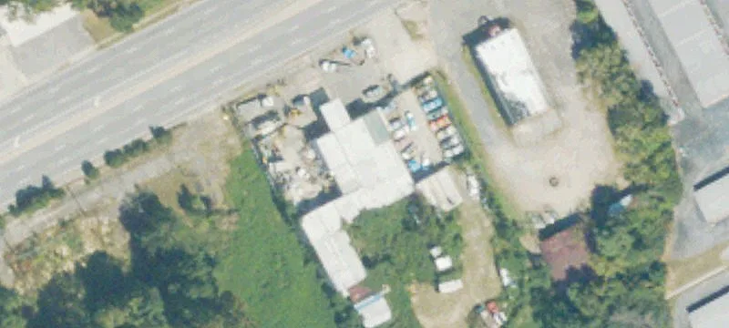 Fenced Automotive Service Property