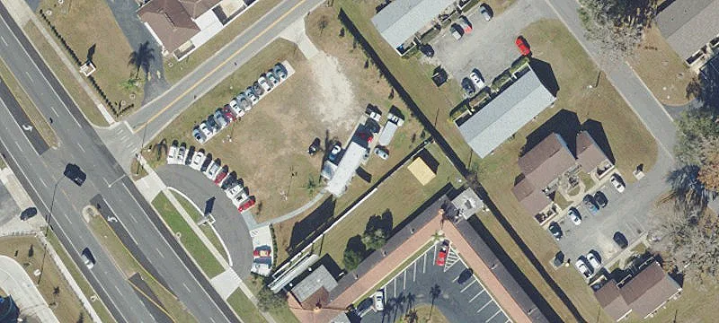 Used Car Lot with Renovated Office