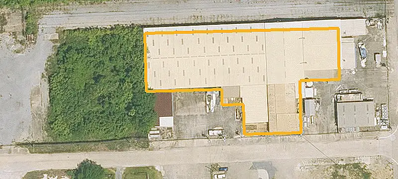 Distribution Center with Rail Spur