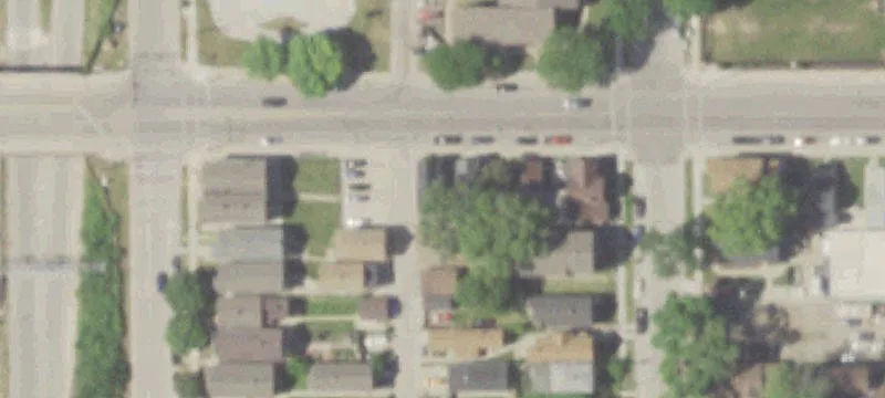 Two-Story Brick Storefront