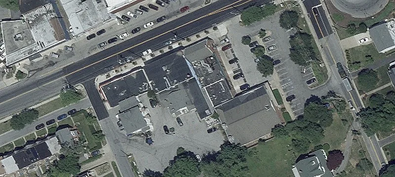 Corner Shopping Center with Upper-Level Space