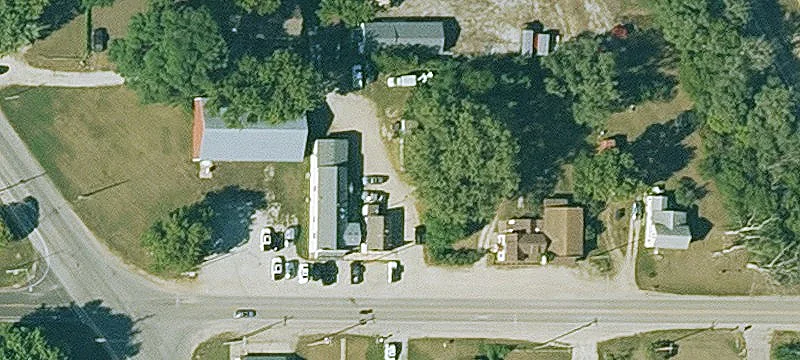 Restaurant Building with Walk-In Cooler