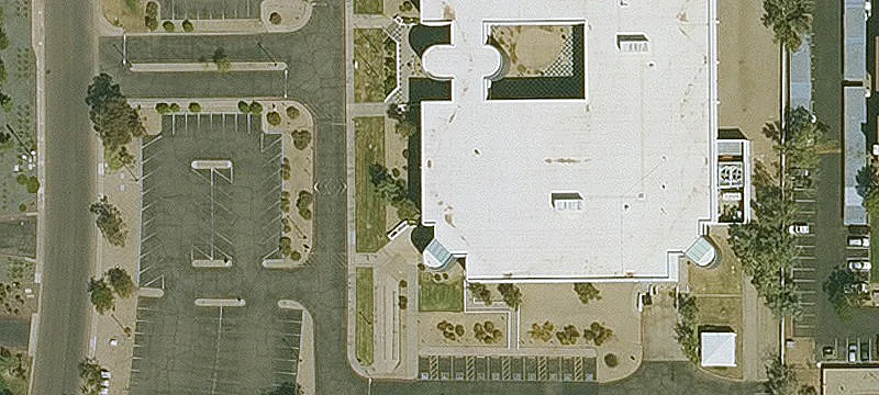 Two-Story School Campus
