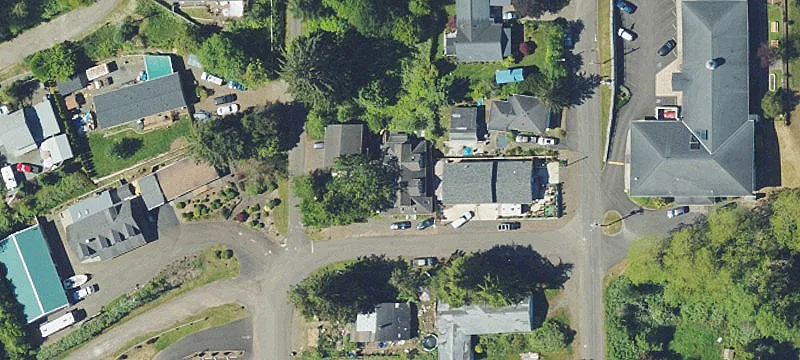 Duplex with Detached Three-Car Garage