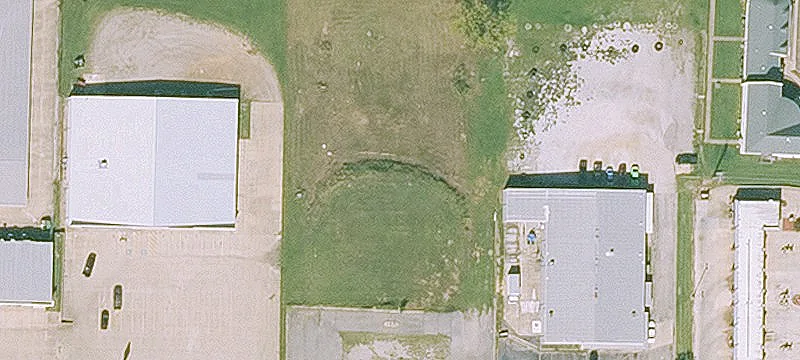 Commercial Land with Dual-Faced Sign