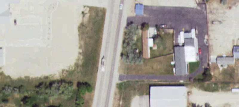 Commercial Storefront with Paved Lot