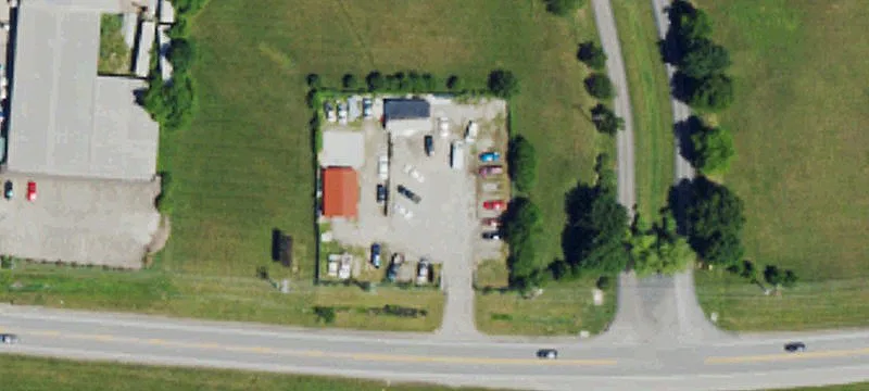 Fenced Commercial Land