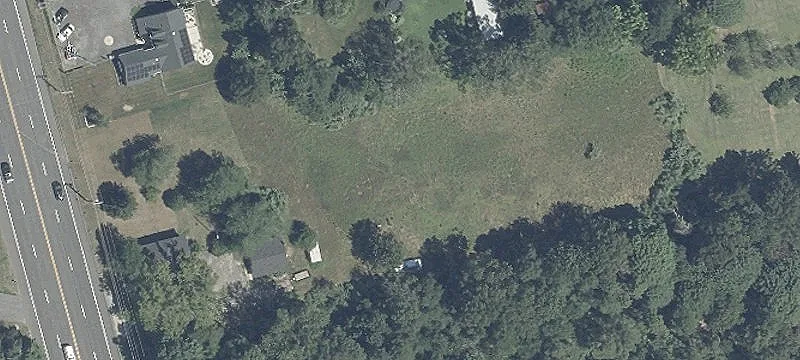 Commercial Land With Two Buildings