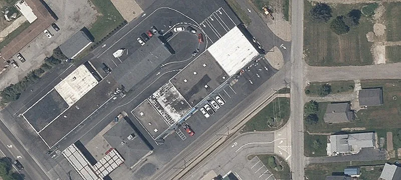 Auto Shop With Service Bays