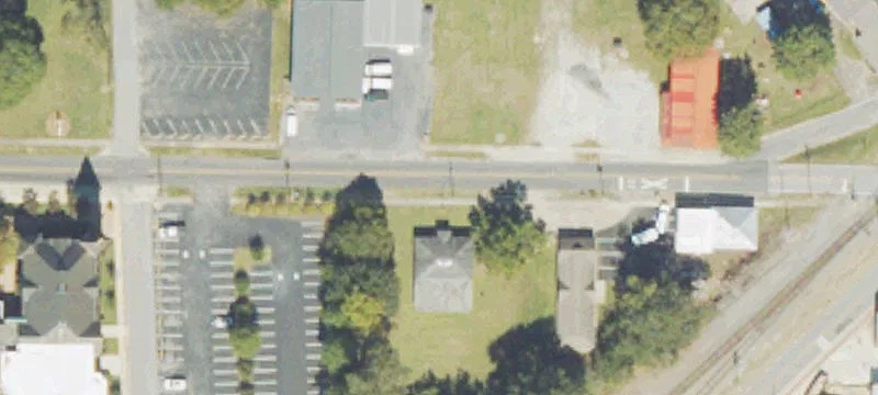 Fenced Truck Terminal Yard