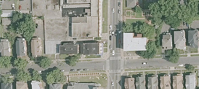 Adjacent Apartment Buildings with Commercial Space