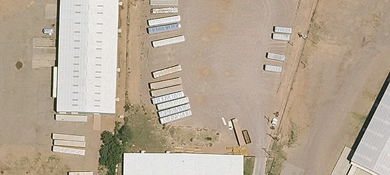 Warehouse With Trailer Parking