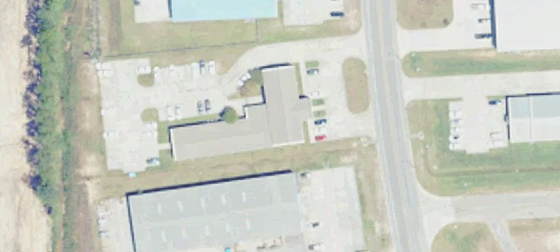 Office Building with Multiple Entrances