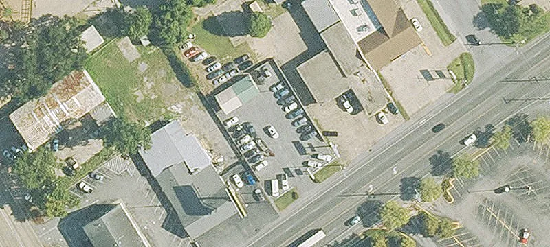Paved Commercial Land