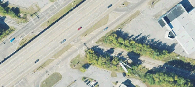 Strip Shopping Center With Signalized Access