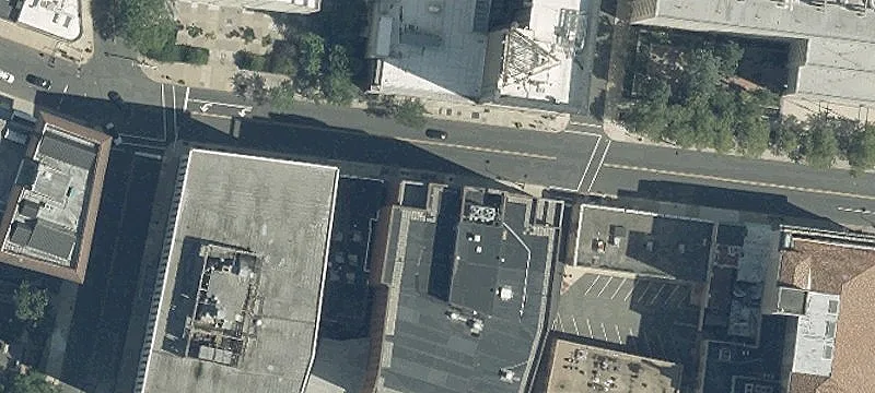 Four-Story Brick Office Building
