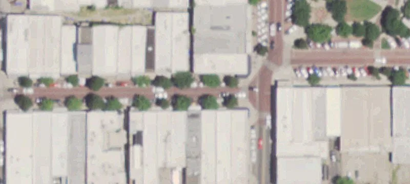 Mixed-Use Building with Three Entrances