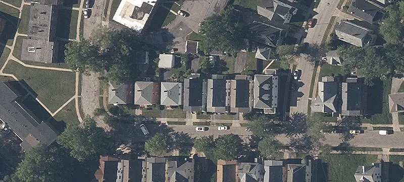 Vacant Triplex with Renovation Materials