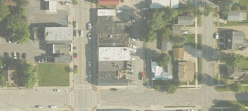 Storefront Building with Redevelopment Plans