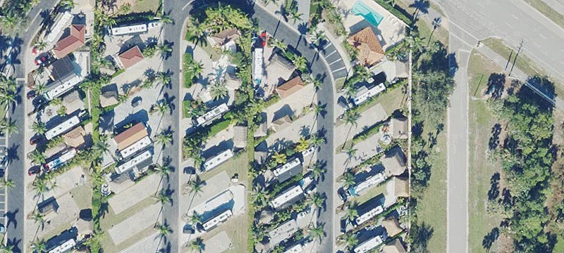 Motorcoach Resort Lot with Casita