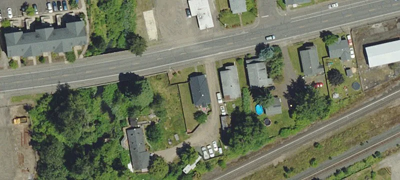 Two-Home Multifamily Property