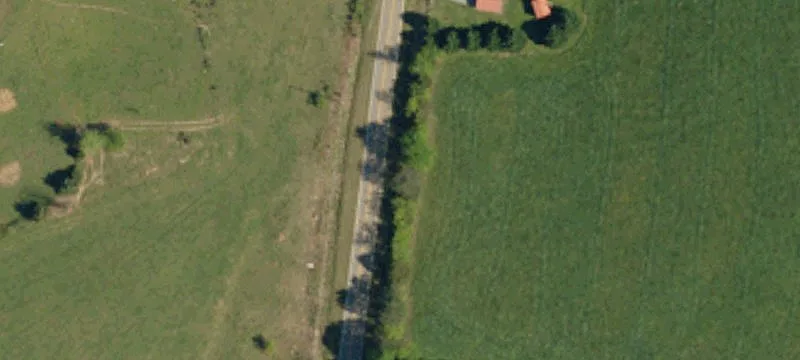 Partially Fenced Agricultural Land