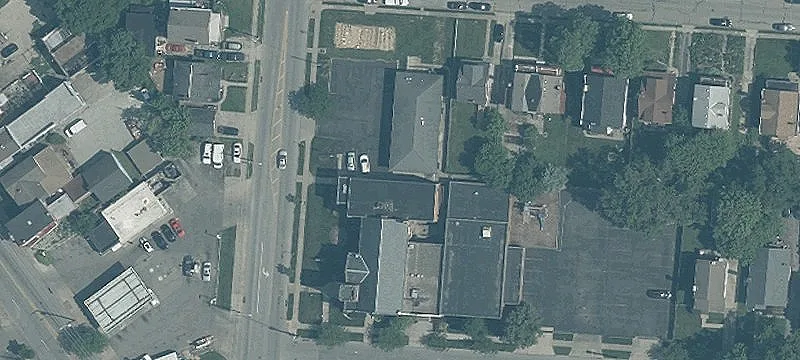 Two-Story Office Building with Kitchenette