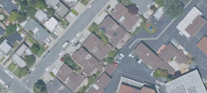 Duplex with Four-Car Garages