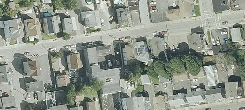 Two-Level Quadplex with Front Porches